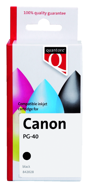 K20218PR inkcartridge quantore can pg-40 zwart
