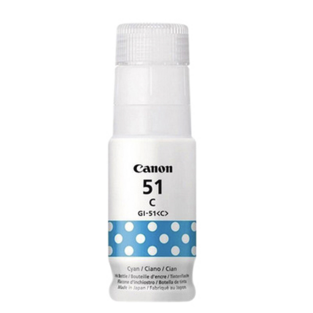 4072929 navulinkt canon gi-51 70ml 7.7k blauw