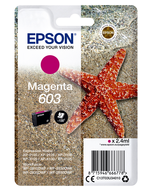 3517732 inkcartridge epson 603 t03u3 rood