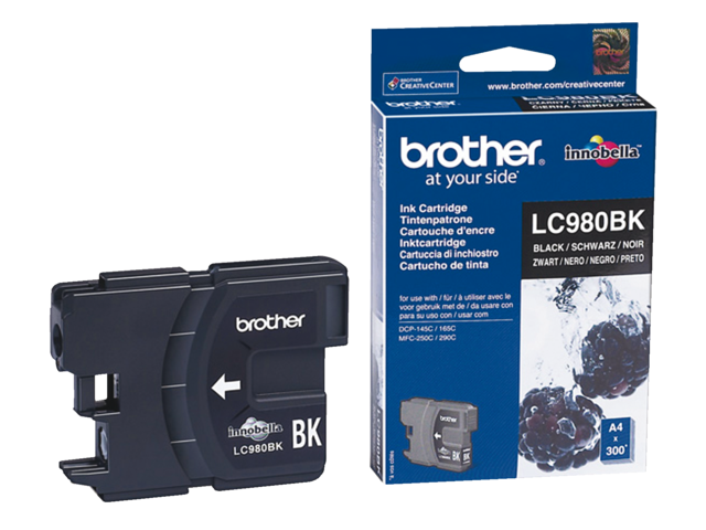 LC980BK inkcartridge brother lc-980 zwart