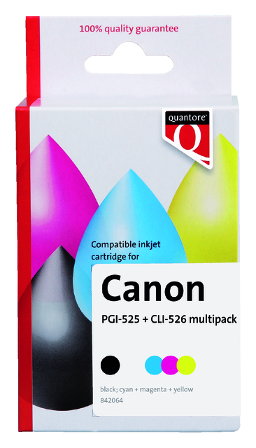 K10269PR inkcartridge quantore can pgi-525 cli-526 2 zw 3 kl