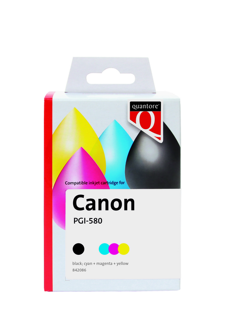 K10503PR inkcartridge qua canon cli581xxl zwart + kleur