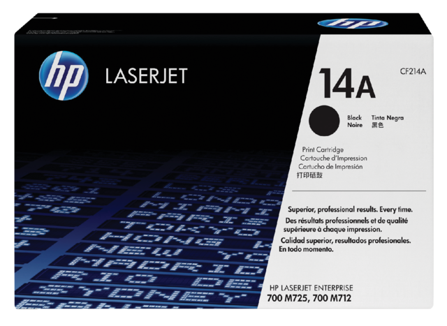 Tonercartridge HP CF214A 14A zwart Tonercartridge HP CF214A 14A zwart