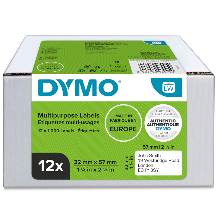 Dymo 2093095 multi pack 32x57mm Dymo 2093095 multi pack 32x57mm