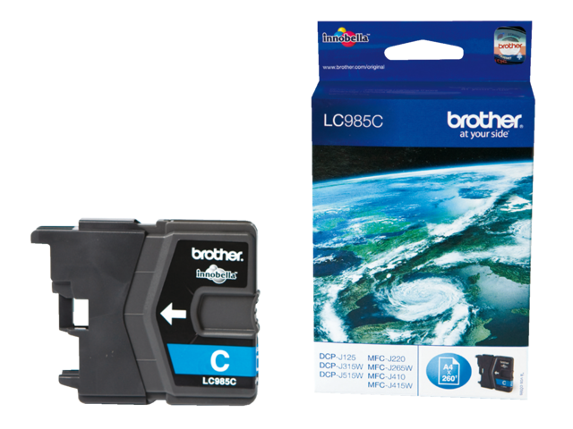 LC985C inkcartridge brother lc-985 blauw