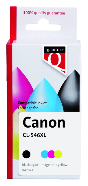 K20610PR inkcartridge quantore can cl-546xl kleur