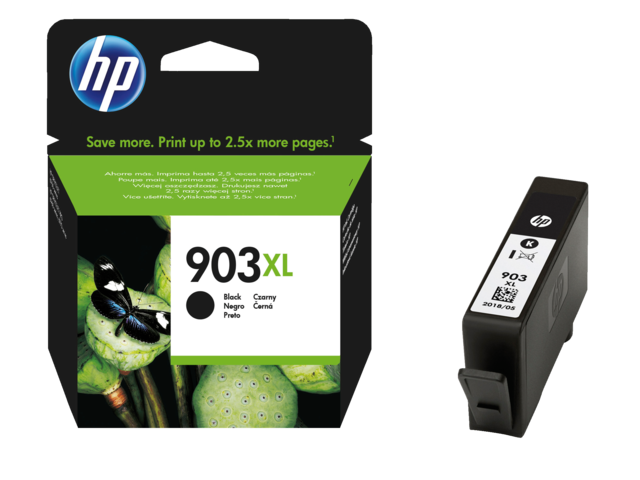 2575210 inkcartridge hp 903xl t6m15ae hc zwart