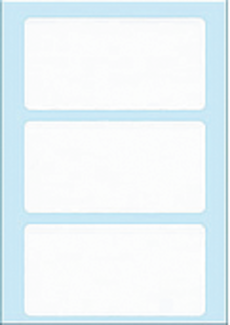 Etiket HERMA 3757 34x67mm wit 21 stuks Etiket HERMA 3757 34x67mm wit 21 stuks