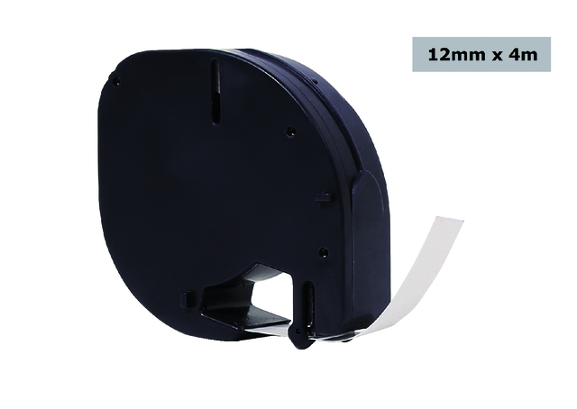 Q12267 labeltape quantore 12267 12mmx4m tr/zwart