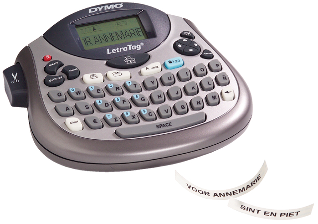 Dymo 2174593 LetraTag labelmaker LT-100T Silver QWERTY Dymo 2174593 LetraTag labelmaker LT-100T Silver QWERTY