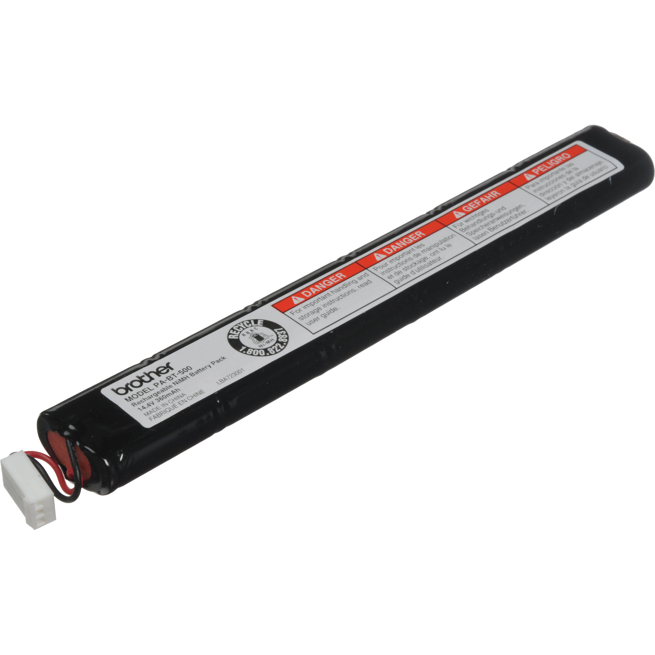 PA-BT-500 NiMH accu voor PocketJet printers PA-BT-500 NiMH accu voor PocketJet printers