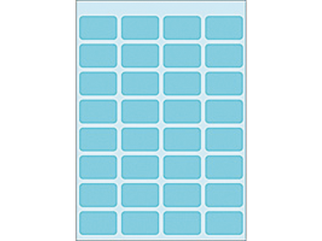 3643 etiket herma 3643 12x19mm blauw 160stuks