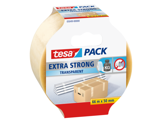 05049-00000-01 verpakkingstape tesa 5049 50mmx66m extra sterk tr