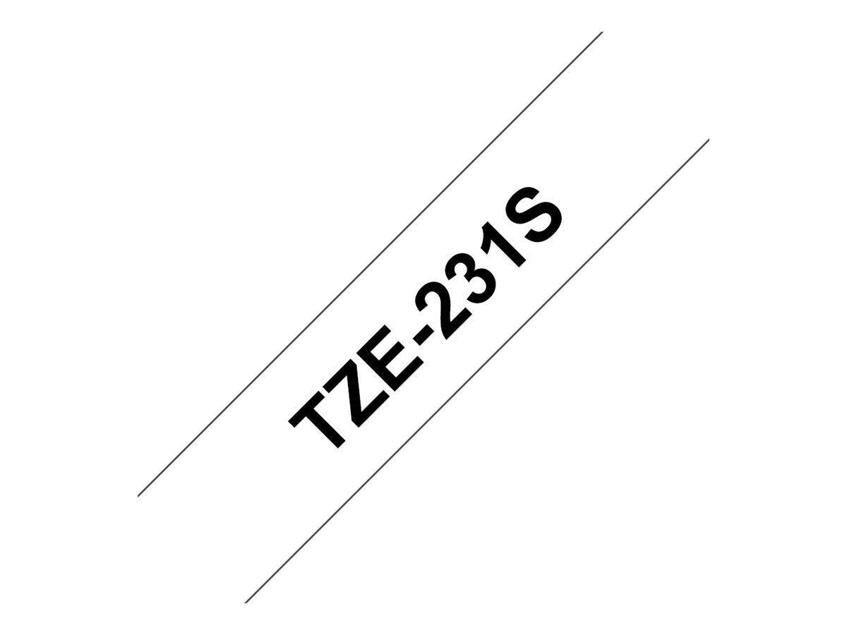 Brother TZE-231S2 12mm x 4m Brother TZE-231S2 12mm x 4m