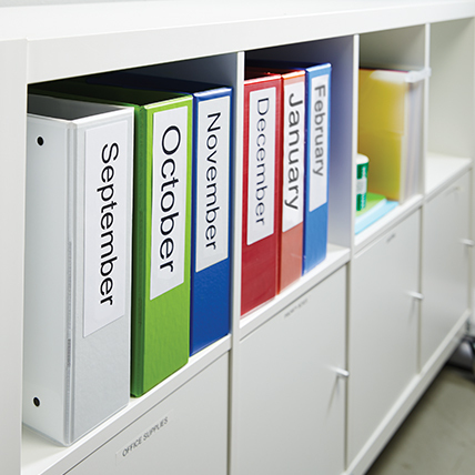 Ordner labels Ordner labels