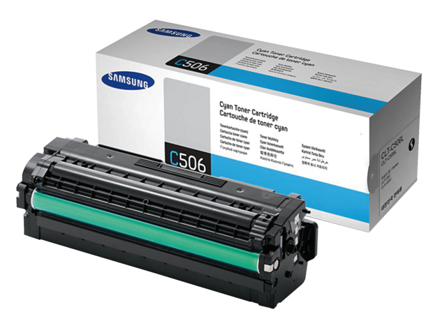 2938816 tonercartridge samsung clt-c506l su038a 3.5k hc blauw