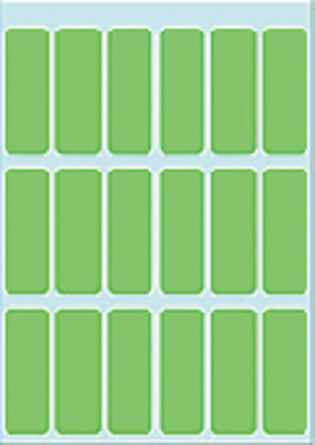 Etiket HERMA 3655 12x34mm groen 90 stuks