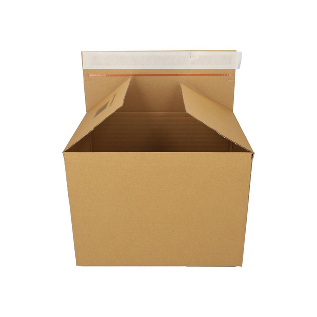 Quickbox IEZZY verstelbare hoogte 229x164x50-115mm B-golf bruin 10 stuks